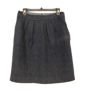 Anthropology pleated mini skirt